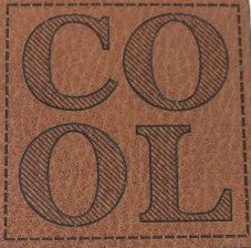Kunstleder Patch COOL