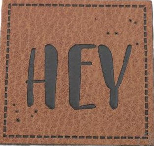 Kunstleder Patch HEY