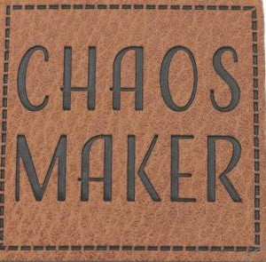 Kunstleder Patch Chaos Maker