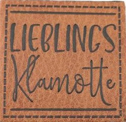 Kunstleder Patch Lieblings Klamotte