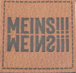 Kunstleder Patch MEINS