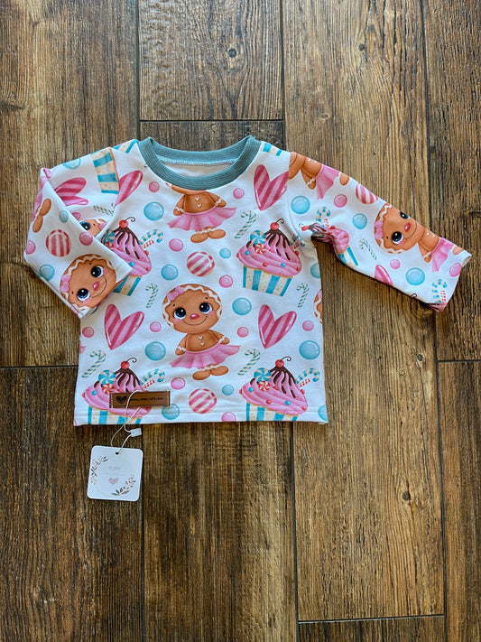 Basic Shirt Lebkuchenmädchen Gr. 68