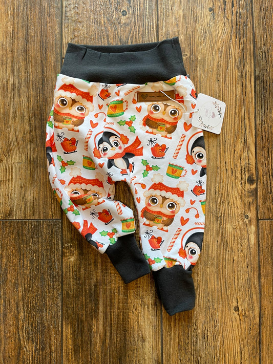 Baggy Pants Weihnachtseule Gr. 74