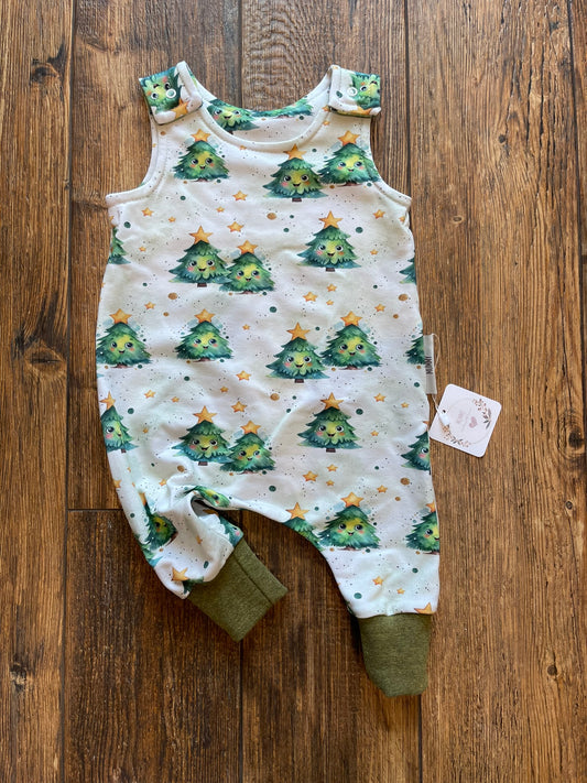 Strampler Tannenbaum Gr. 68
