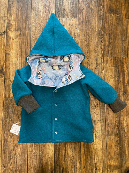 Walkjacke smaragd - Snow Baby Gr. 98/104