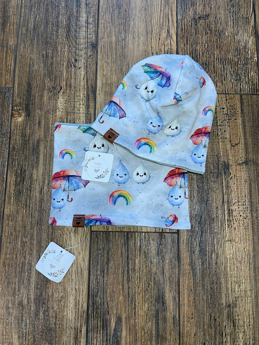 Beanie Loop Set Regentropen KU 46