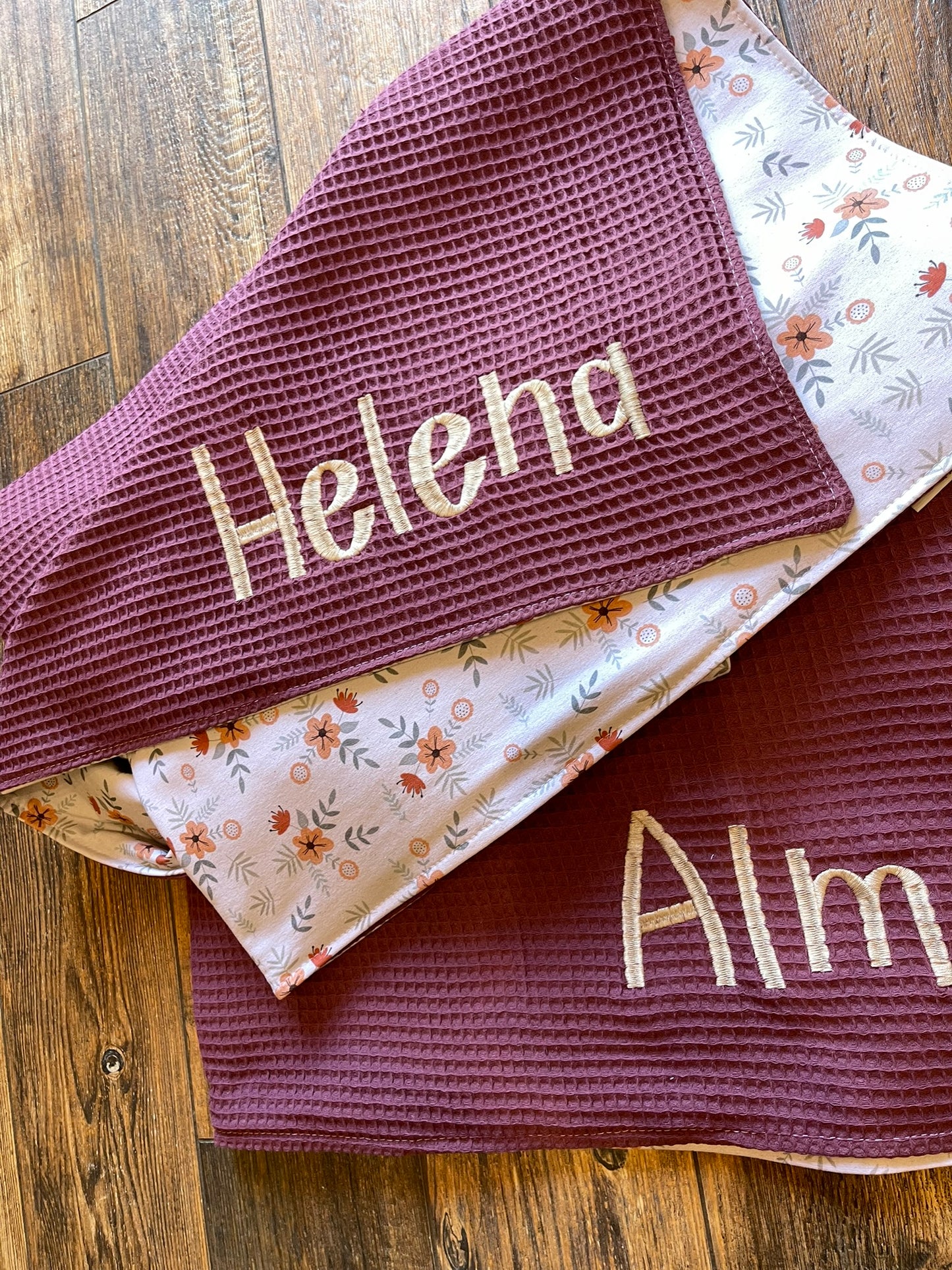 personalisierte Babydecke