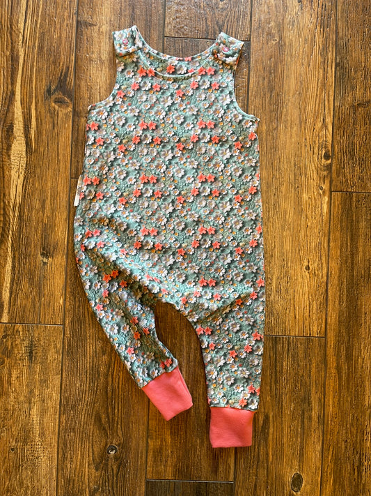 Strampler Blumenmeer Gr. 86