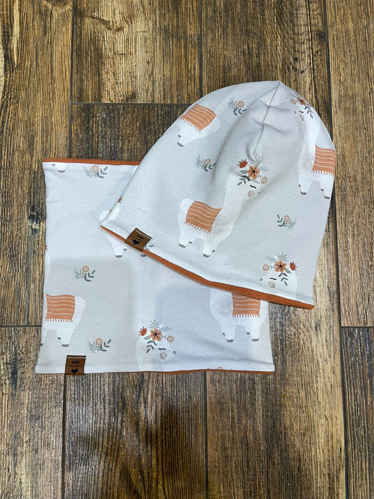 Beanie Loop Set warm Alpaka KU 52