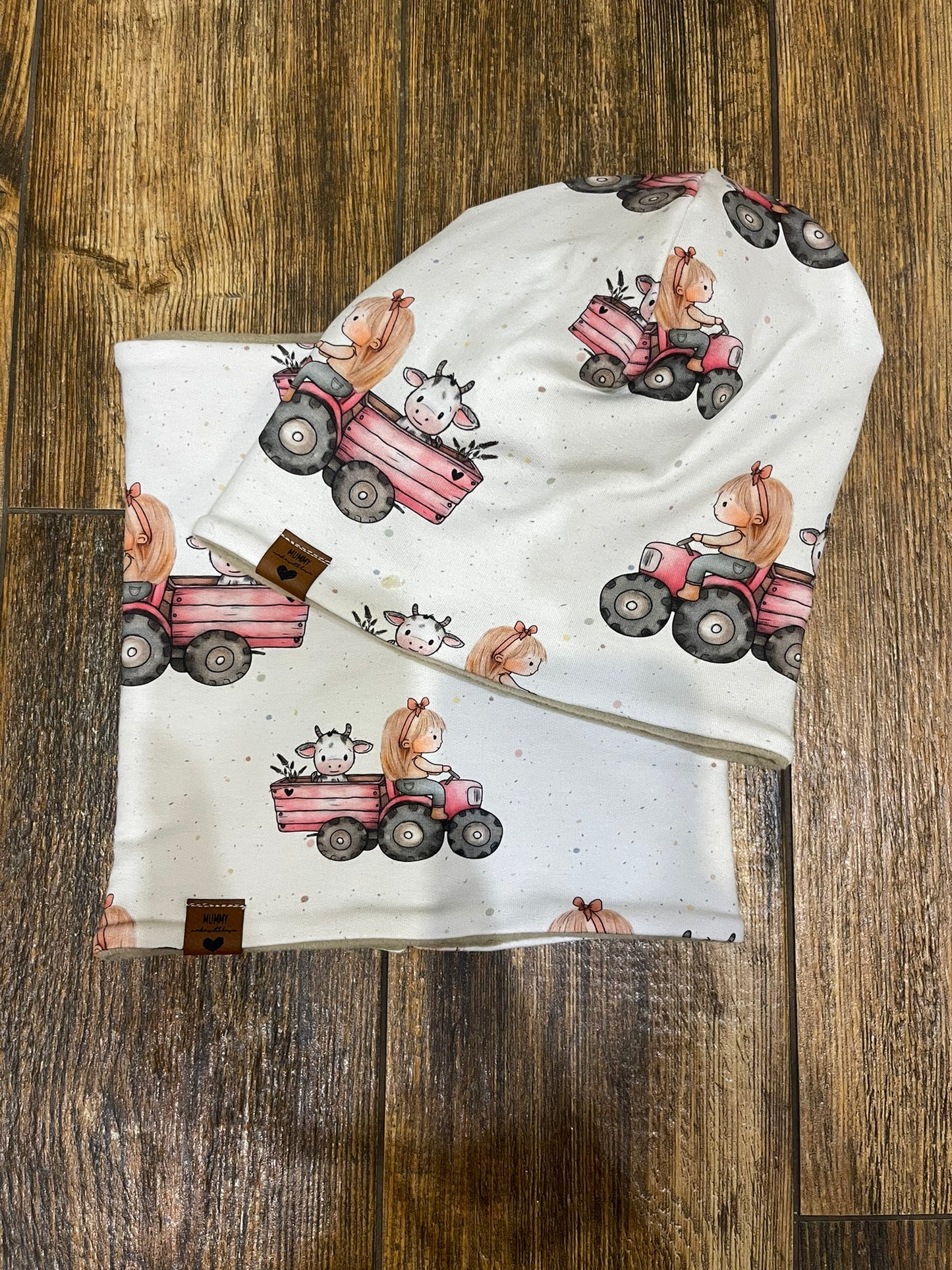 Beanie Loop Set warm Dorfkind KU 48