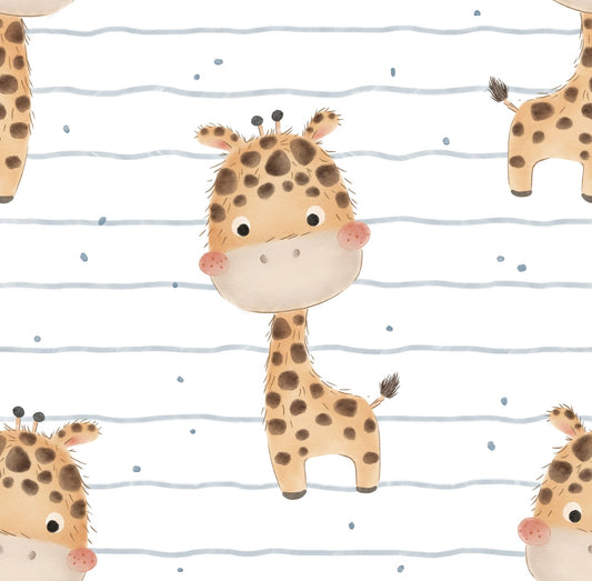 Bio French Terry Giraffe Sofie