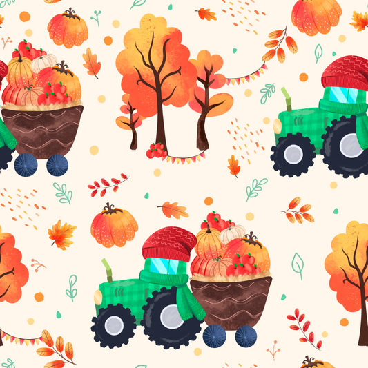 Bio French Terry Herbsttraktor