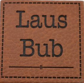 Kunstleder Patch Laus Bub