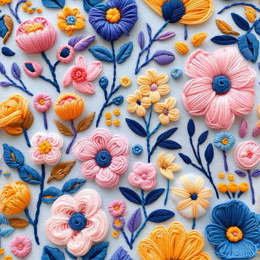 Softshell Stickblume