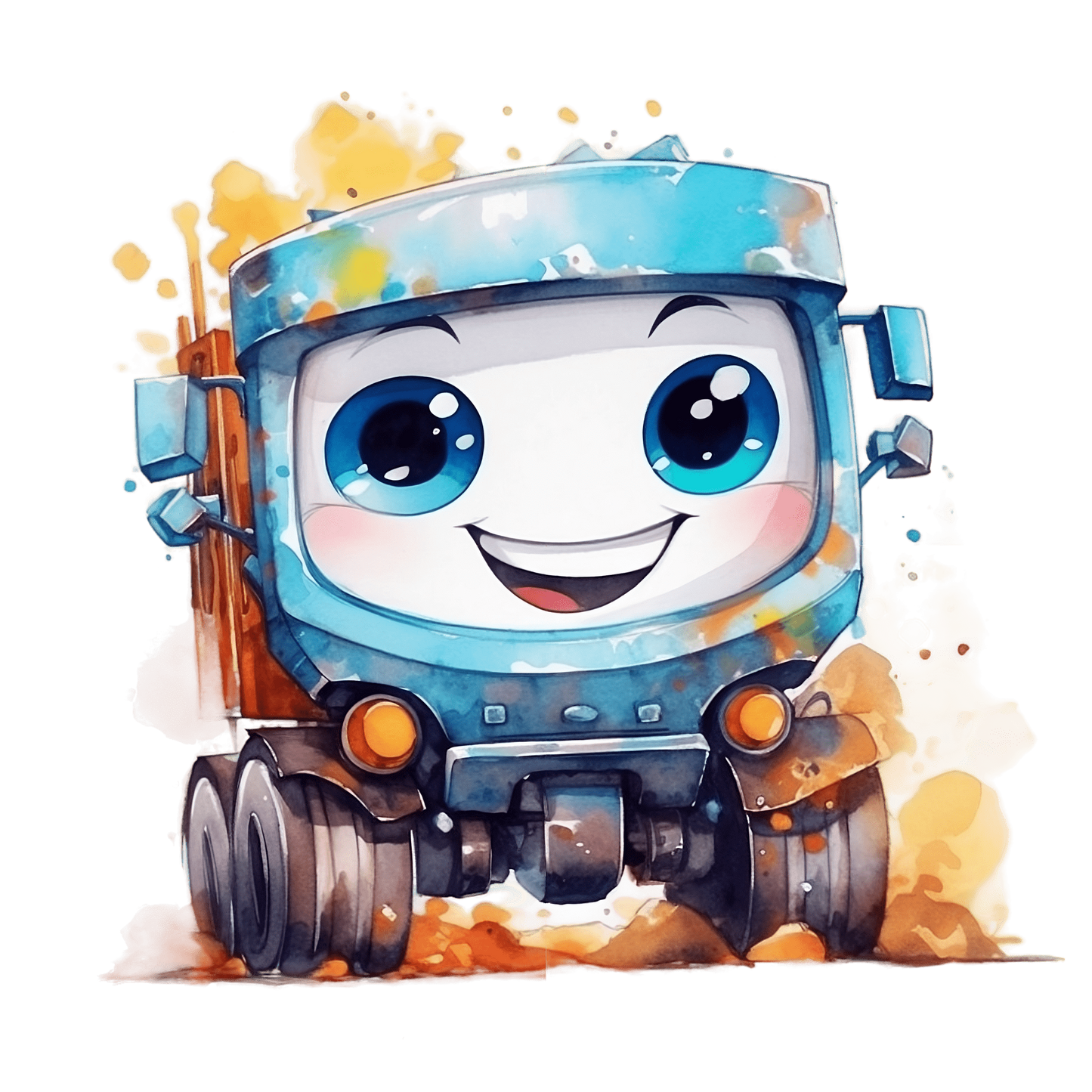 Bügelbild Lastwagen