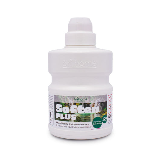 SOFTEN PLUS „WUNDER DER NATUR“ – KONZENTRIERTER FLÜSSIGER WEICHSPÜLER 100 WÄSCHEN (VEGAN) 500 ML