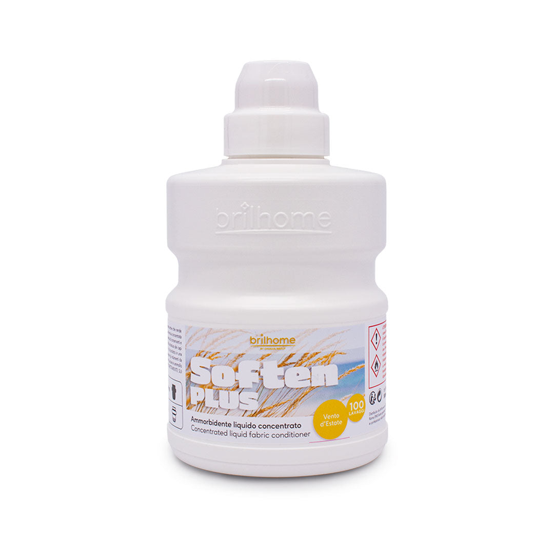 SOFTEN PLUS „SOMMERBRISE“ – KONZENTRIERTER FLÜSSIGER WEICHSPÜLER 100 WÄSCHEN (VEGAN) 500 ML