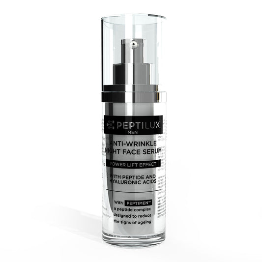 Peptilux Men – Anti-Falten Nachtserum „Power-Lift"-Effekt mit PEPTIMEN™ - 30 ml