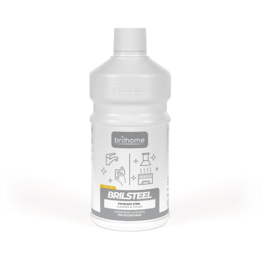 BRILSTEEL – EDELSTAHLREINIGER MIT GLANZWIRKUNG