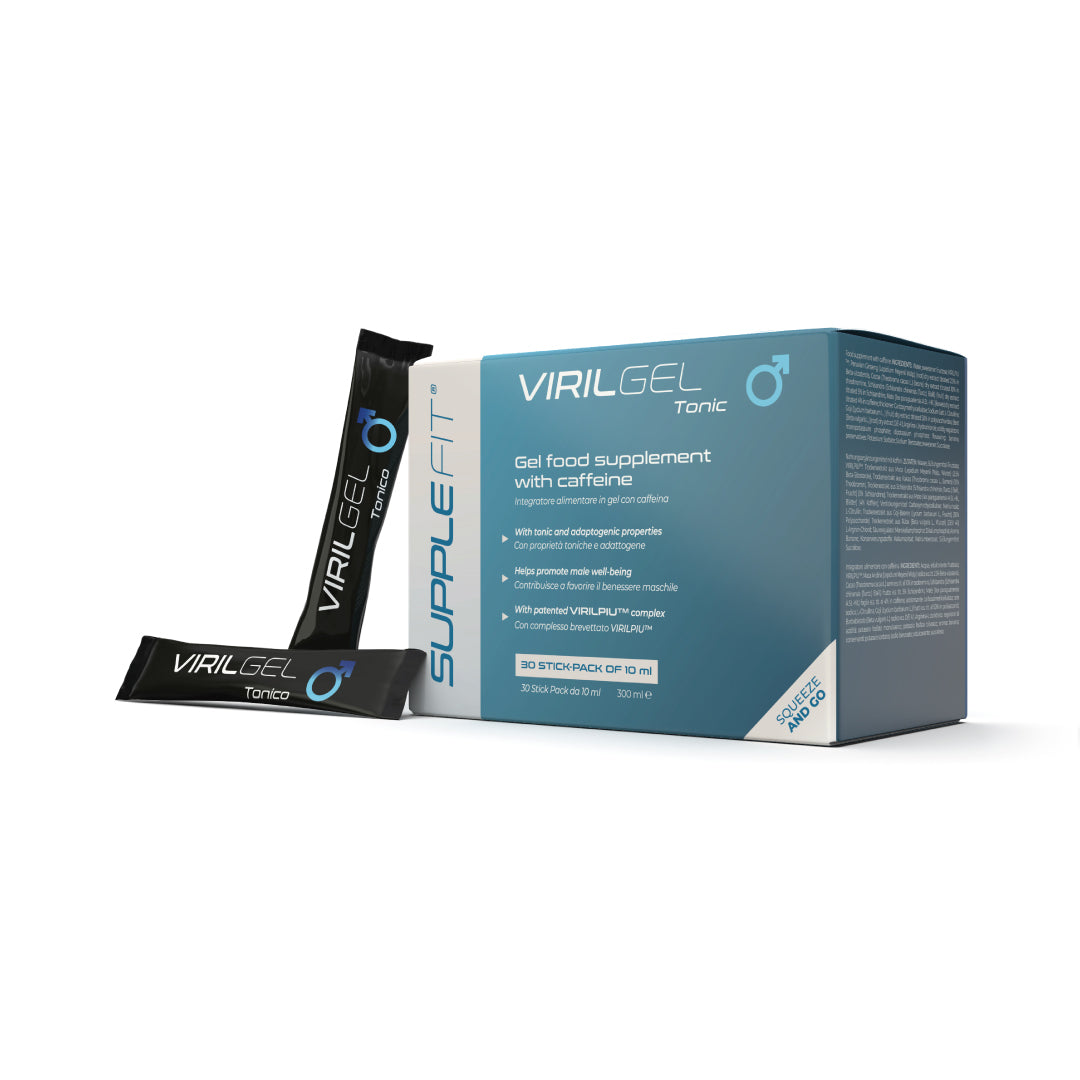 VIRILGEL – NAHRUNGSERGÄNZUNGSMITTEL IN GELFORM MIT TONISIERENDEN & STIMULIERENDEN EIGENSCHAFTEN - 300 ML