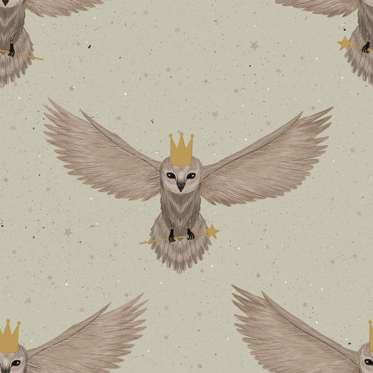 Fench Terry Magische Eule einzeln