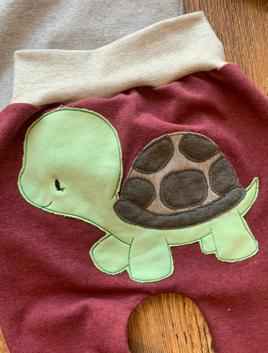 Stickbild Schildkröte