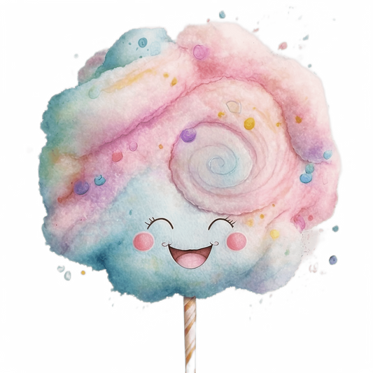 Bügelbild Cotton Candy