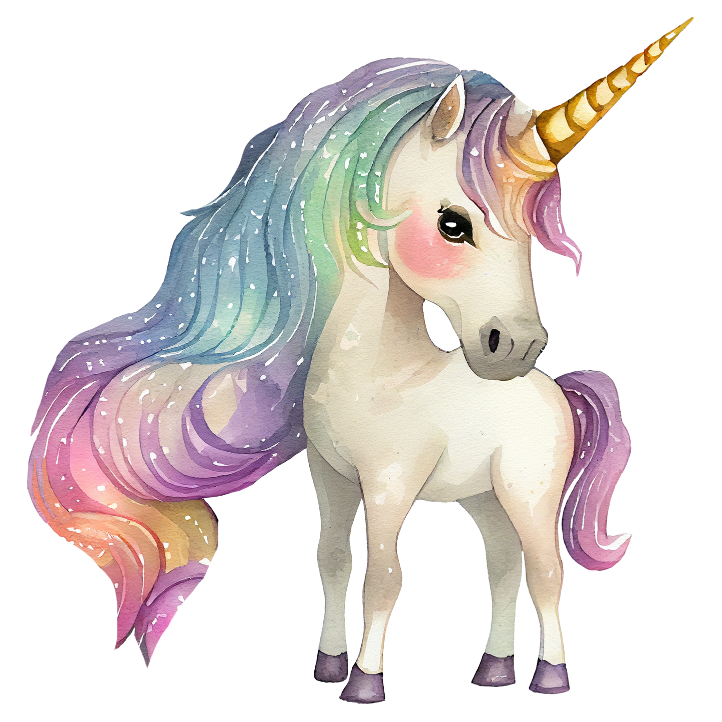 Bügelbild Unicorn