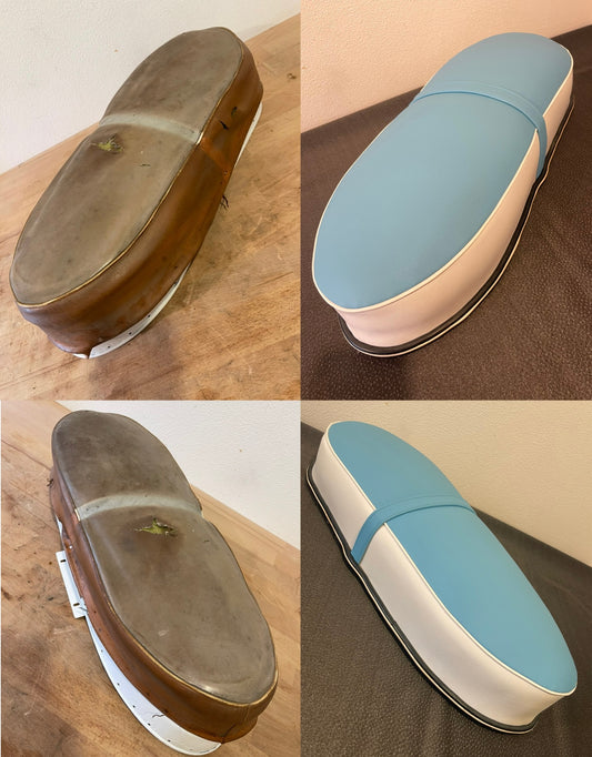 Sitzbank Moped beziehen