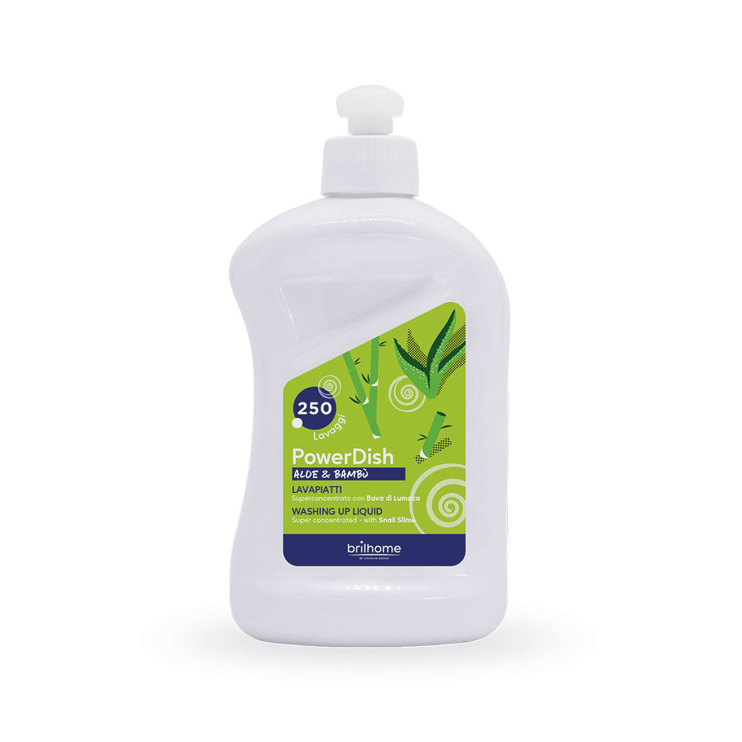 POWERDISH „ALOE & BAMBUS“ (MIT SCHNECKENSCHLEIM) 500ml