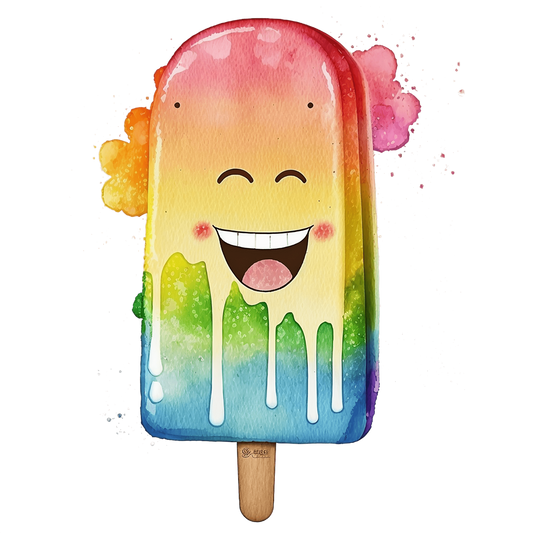 Bügelbild Popsicle